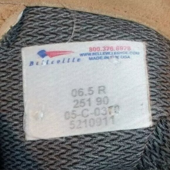 BELLEVILLE GORE-TEX 251-90 TAN DESERT SAND COMBAT COLD WEATHER 6.5R BOOTS EC 458 main image 11
